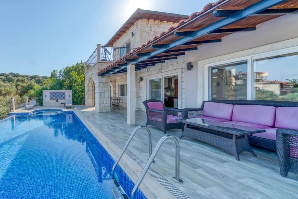 Villa Yaz Amazing Sea View And Meis Island View Κας Εξωτερικό φωτογραφία